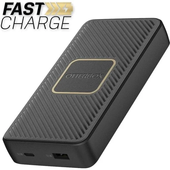 OtterBox Power Bank 15K MAH USB A&C 18W USB-PD + WIRELESS 10W